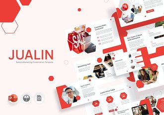 销售营销业绩推广方案PPT模板 - 顶尖PPT