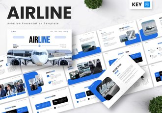 航空公司keynote模板 - 顶尖PPT