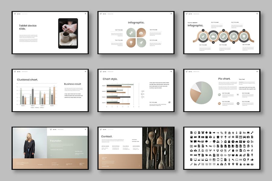 商务品牌建设融资演讲Keynote模板 - 顶尖PPT