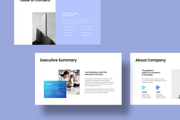 商业计划书创业融资方案Keynote模板 - 顶尖PPT