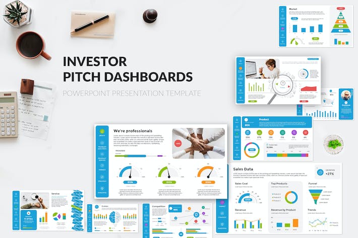投资融资路演商业计划书PPT模板 - 顶尖PPT