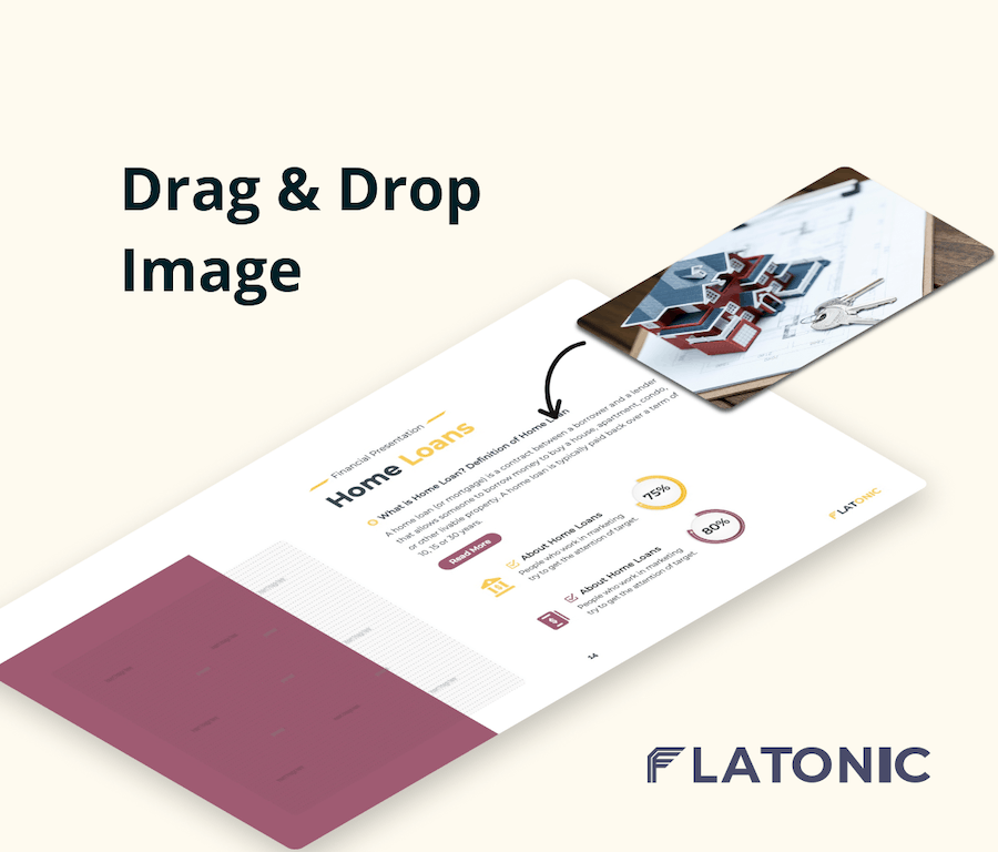 扁平风格金融主题PPT模板 - 顶尖PPT