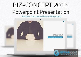 150页10种配色商业概念幻灯片ppt模板 - 顶尖PPT