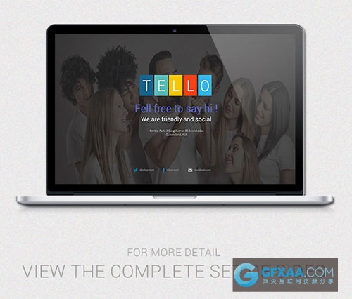 110页扁平化图形图表商务演示PPT模板 - 顶尖PPT