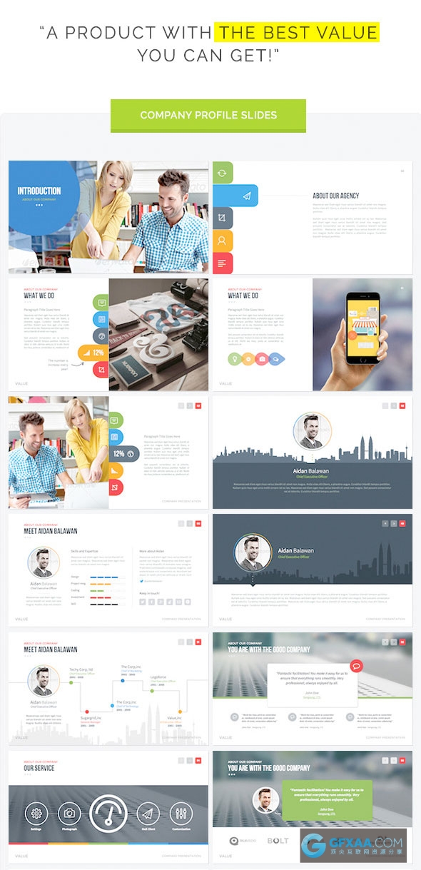 200页精美商务风格PPT素材模板 - 顶尖PPT