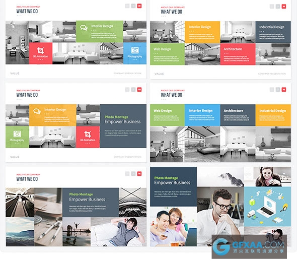 200页精美商务风格PPT素材模板 - 顶尖PPT