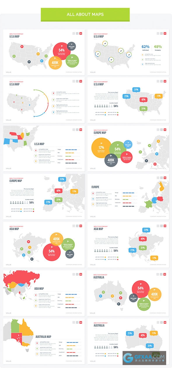200页精美商务风格PPT素材模板 - 顶尖PPT