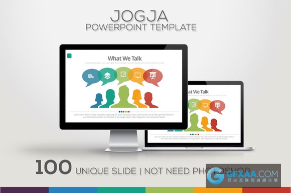 100页多种图表商务总结PPT模板 - 顶尖PPT