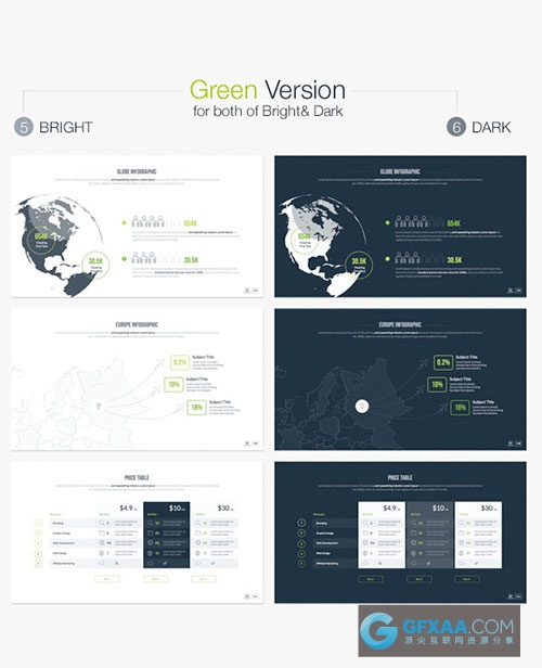 170多页简洁创意全动画色彩缤纷PPT模板 - 顶尖PPT