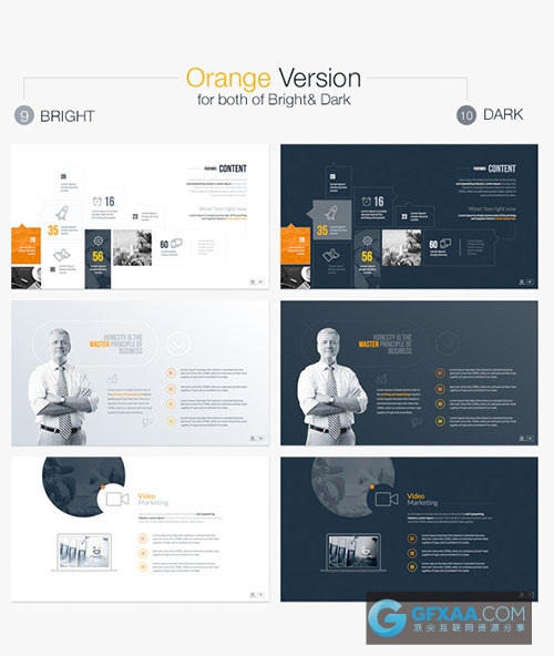 170多页简洁创意全动画色彩缤纷PPT模板 - 顶尖PPT