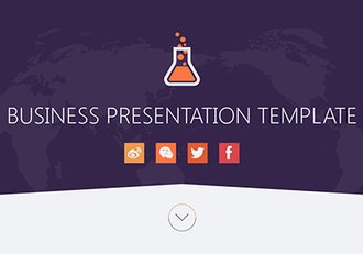 欧美大气商务PPT模板 - 顶尖PPT