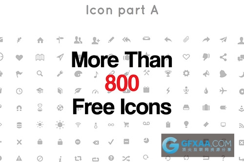 100页商务多色系图形图标PPT模板 - 顶尖PPT