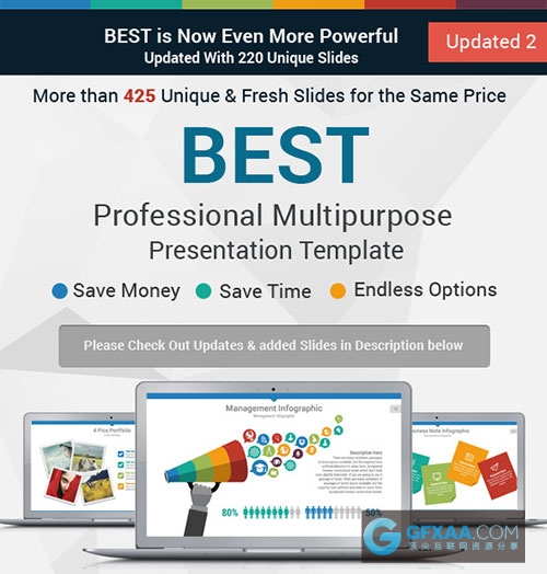 多种配色精美PPT模板素材 - 顶尖PPT