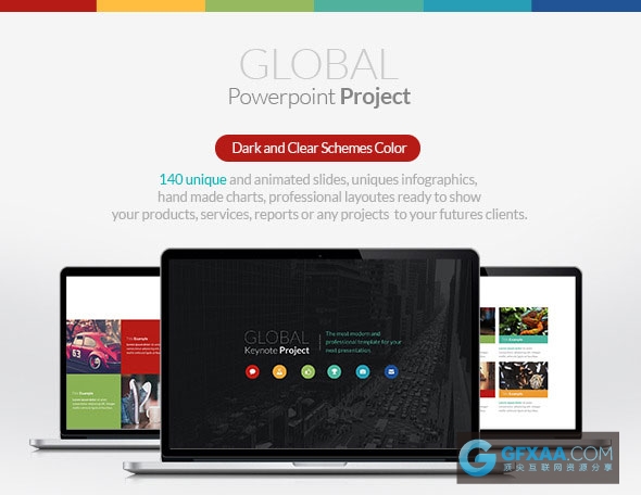 140页超精美板式动画PPT模板 - 顶尖PPT