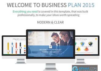 绝版精美3D图形图标PPT模板 - 顶尖PPT