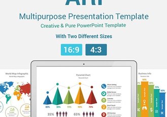 135页多用途两种比例PPT模板 - 顶尖PPT