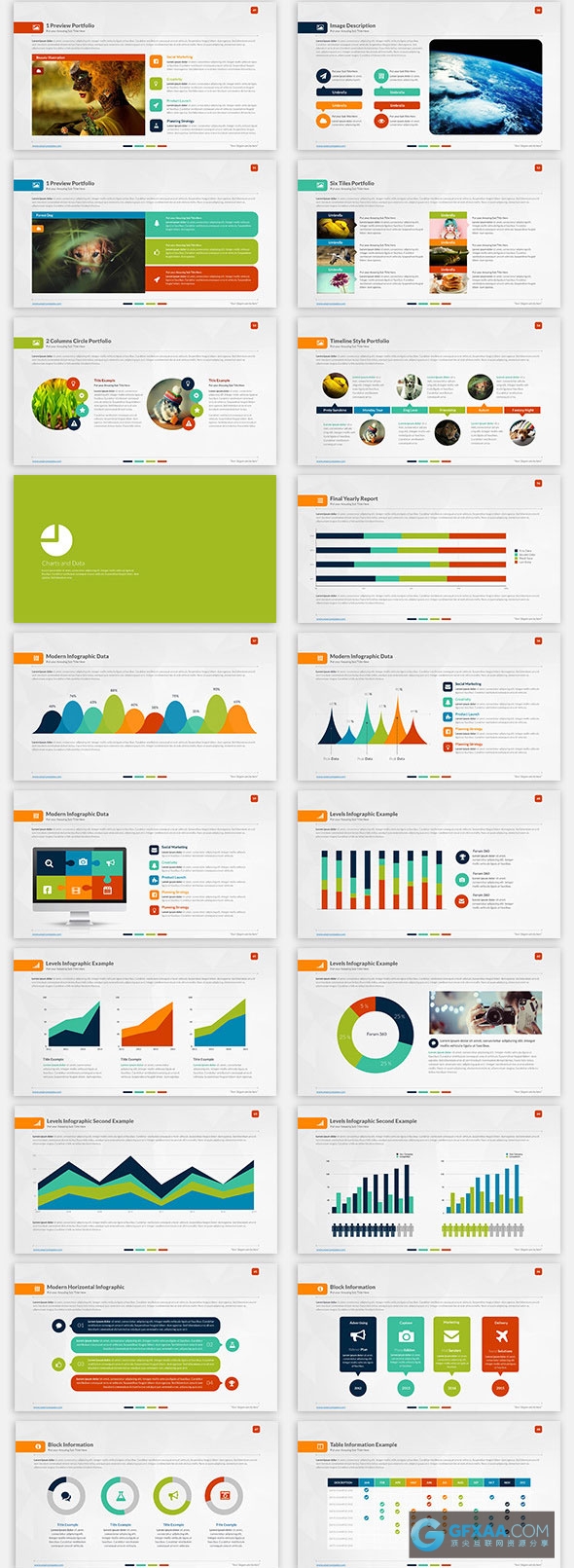 18个配色精美动画PPT模板企业会议ppt - 顶尖PPT