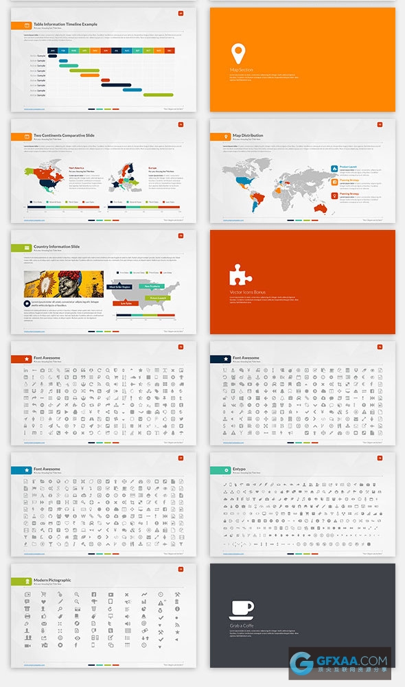 18个配色精美动画PPT模板企业会议ppt - 顶尖PPT