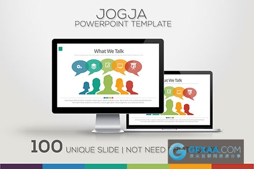 100页独立动画通用PPT模板 - 顶尖PPT