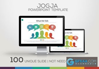 100页独立动画通用PPT模板 - 顶尖PPT