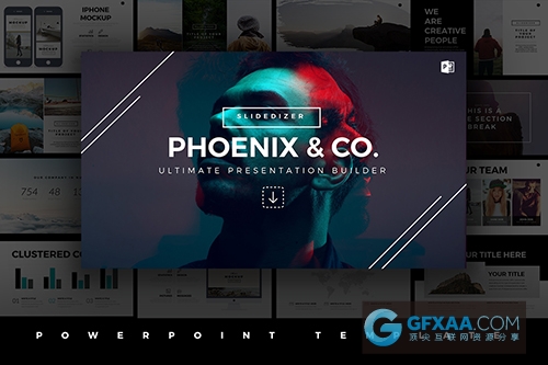 115页极简独特风格PPT模板 - 顶尖PPT