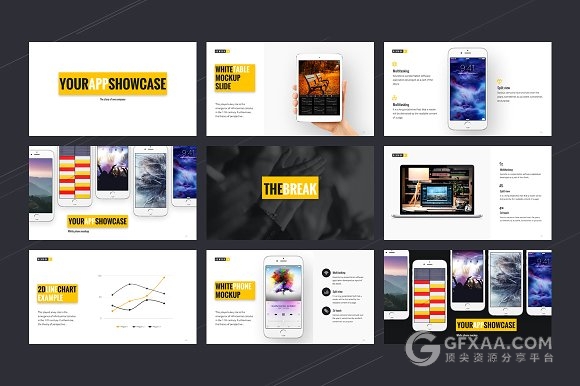 企业商务团队介绍通用PPT模板 - 顶尖PPT