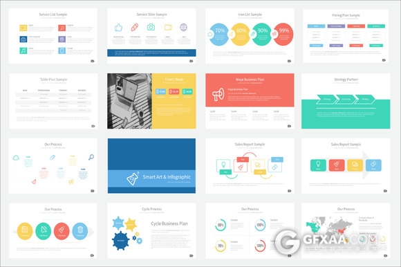 绿色商务风格精品PPT模板 - 顶尖PPT
