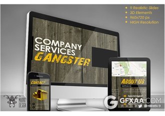 复古木纹背景风格PPT模板 - 顶尖PPT