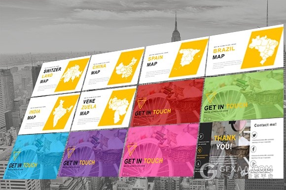 60页极简创意杂志排版PPT模板 - 顶尖PPT