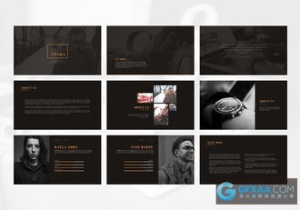 创意极简风格ppt模板 - 顶尖PPT