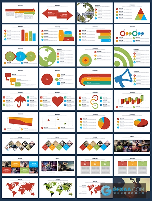 照片个人写真产品展示keynote简约模板 - 顶尖PPT