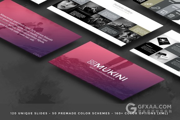 极简艺术画册排版风格PPT模板 - 顶尖PPT