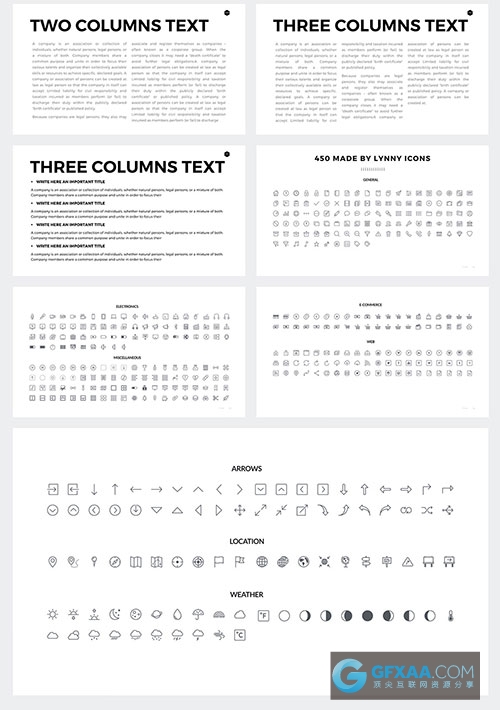 115页极简独特风格PPT模板 - 顶尖PPT