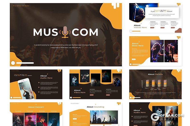 客户分析大数据分析详情图PPT模板 - 顶尖PPT