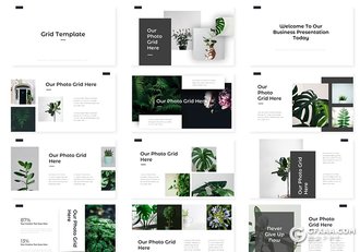 价值创造阶级层次分析金字塔图形PPT模板 - 顶尖PPT