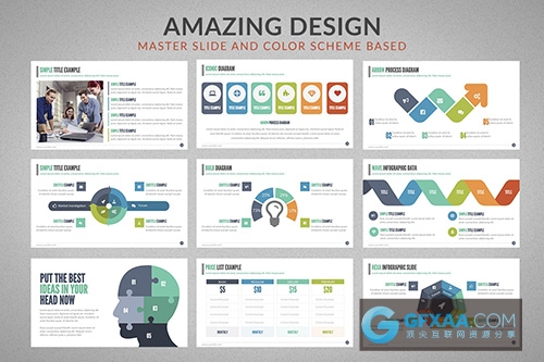 商务商用汇报计划PPT模板 - 顶尖PPT