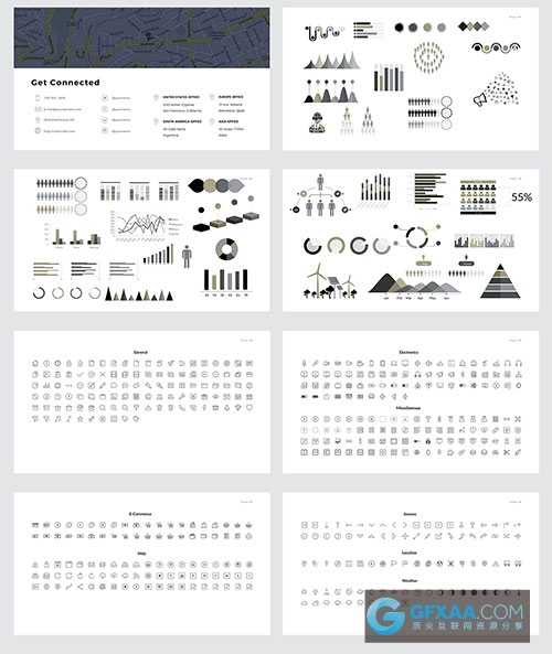 时尚简约公司团队介绍PPT模板 - 顶尖PPT