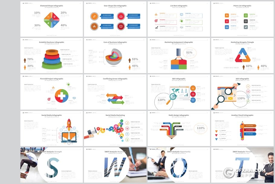 92页企业团队介绍多用途PPT模板 - 顶尖PPT