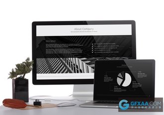 20页黑白极简风格PPT模板 - 顶尖PPT