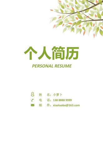 护士护理求职简历自荐信模板 - 顶尖PPT