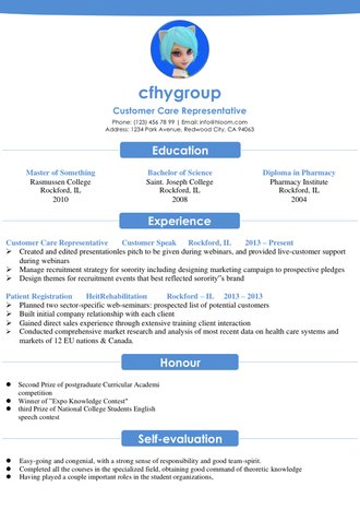 简约文艺英文简历模板 - 顶尖PPT