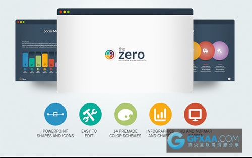 201页多色系图形图表PPT模板 - 顶尖PPT