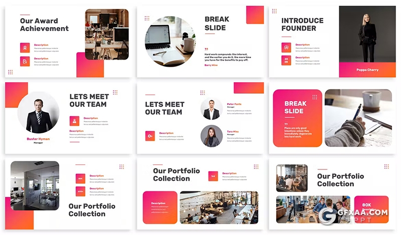 30页商业计划书公司简介团队介绍商务通用GoogleSlides模板