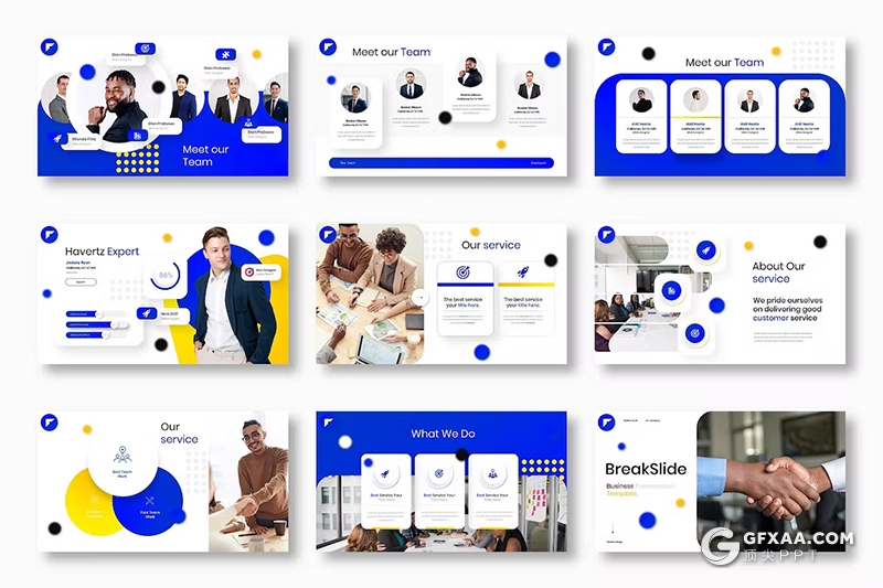 39页时尚精美商业计划团队介绍企业简介商务通用国外GoogleSlides模板